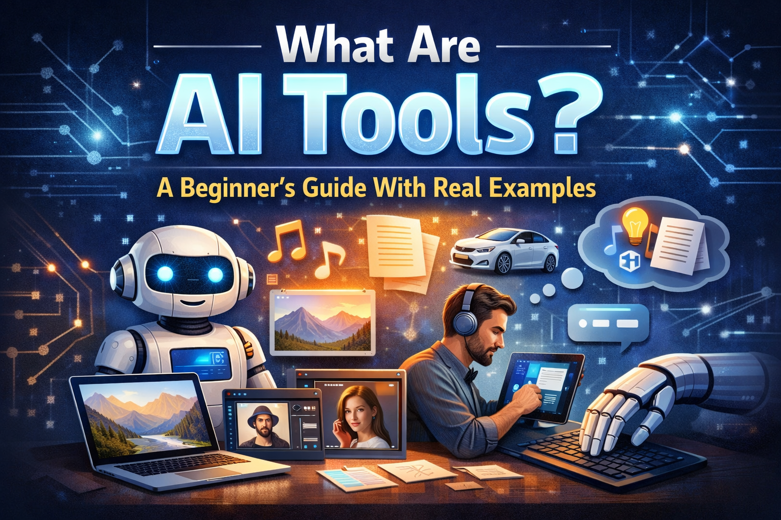 What Are AI Tools? A Beginner’s Guide With Real Examples
